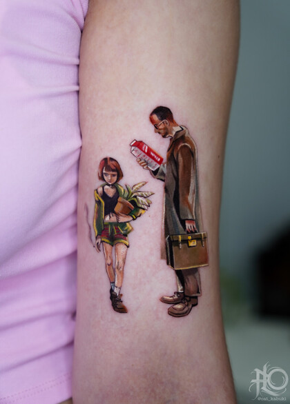 Tattoo Idea # Tattoo Artist Anastasiya Yusupova CAT_KABUKI