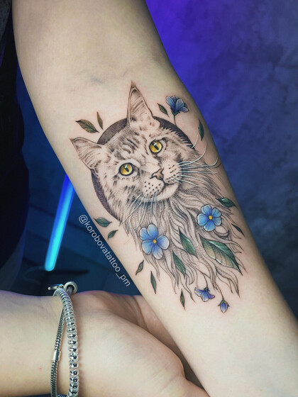 Tattoo Idea # Tattoo Artist Elena Korobova