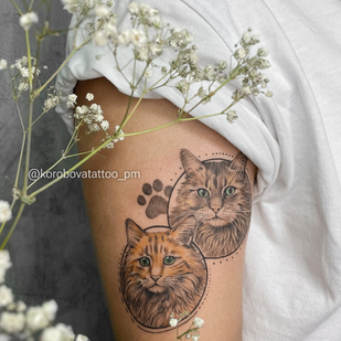 Female Color Micro realism tattoo #95530 | Tattoo Artist Elena Korobova