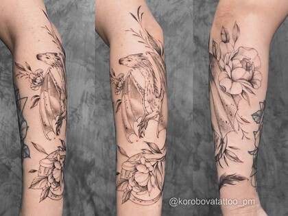 Tattoo Idea # Tattoo Artist Elena Korobova