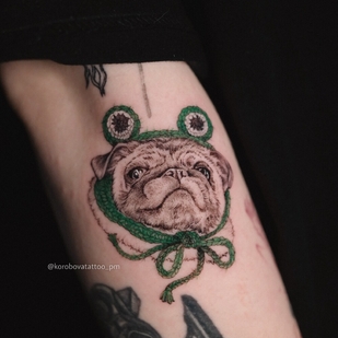 Female Color Micro realism tattoo #103799 | Tattoo Artist Elena Korobova