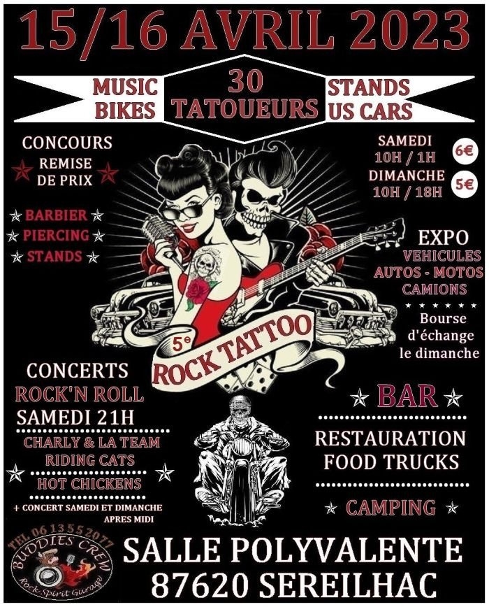 Rock Tattoo Séreilhac 2023 Rock Tattoo Séreilhac 2023