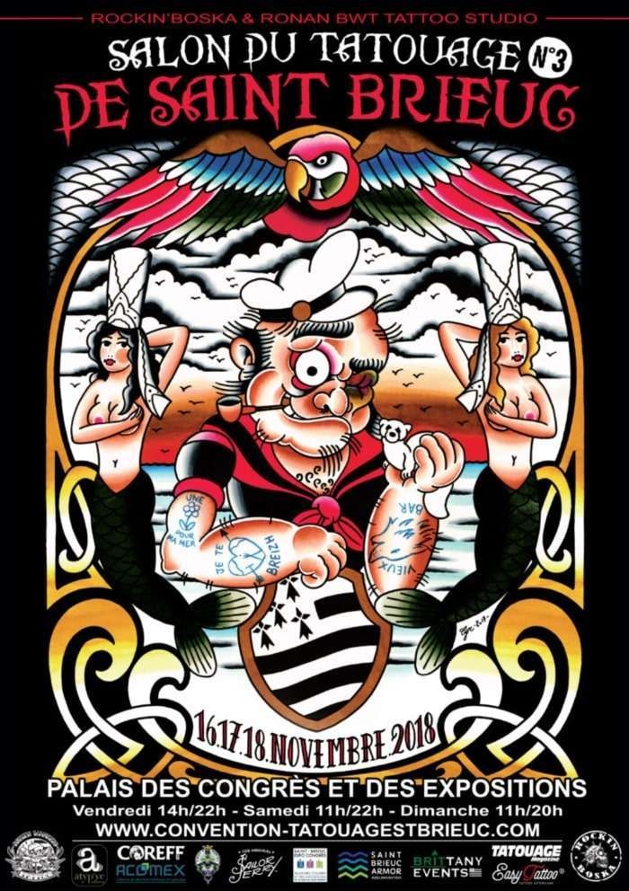 Salon du tatouage de Saint-Brieuc 2018 Salon du tatouage de Saint-Brieuc 2018