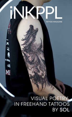 Visual Poetry in Freehand Tattoos by Sol