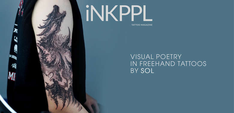 Visual Poetry in Freehand Tattoos by Sol Visual Poetry in Freehand Tattoos by Sol