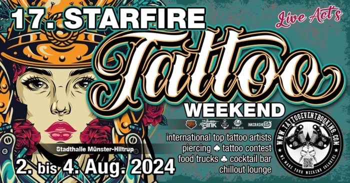 Starfire Tattoo Weekend 2024 Starfire Tattoo Weekend 2024