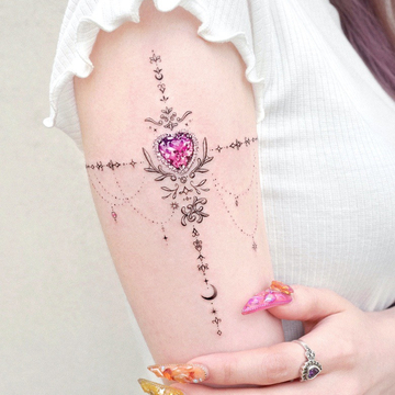 The sword and the Cross - Jewelry Tattoos by Solar