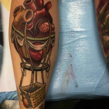 10 bright New school tattoos by Timmy B