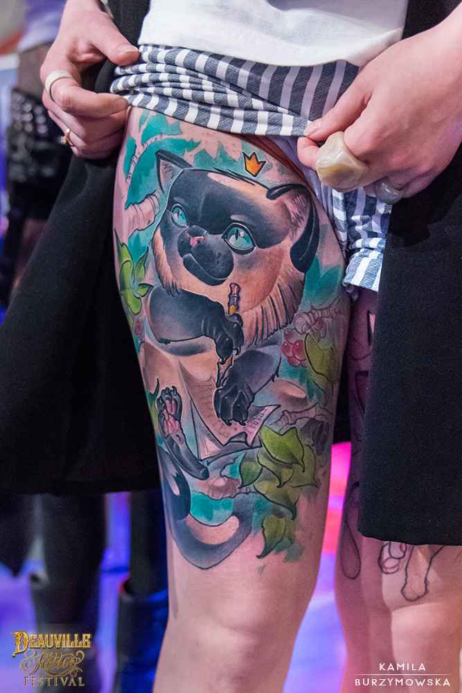 winner of the Deauville Tattoo Festival 2017 | Old School - New School 2nd - Vladimir Arhipkin