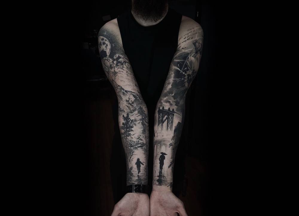 Tattoo artist Alexander Oberov, color and black and grey realistic tattoo, an excluzive interview on iNKPPL.com | Moscow, Russia