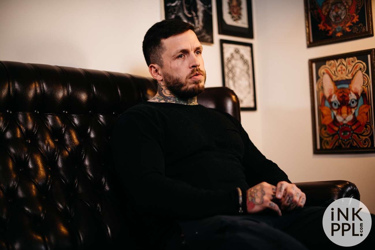 Tattoo artist Maxim Titanic Kislitsyn, neo Japanese tattoo, exclusive interview inkppl tattoo magazine | Moscow, Russia