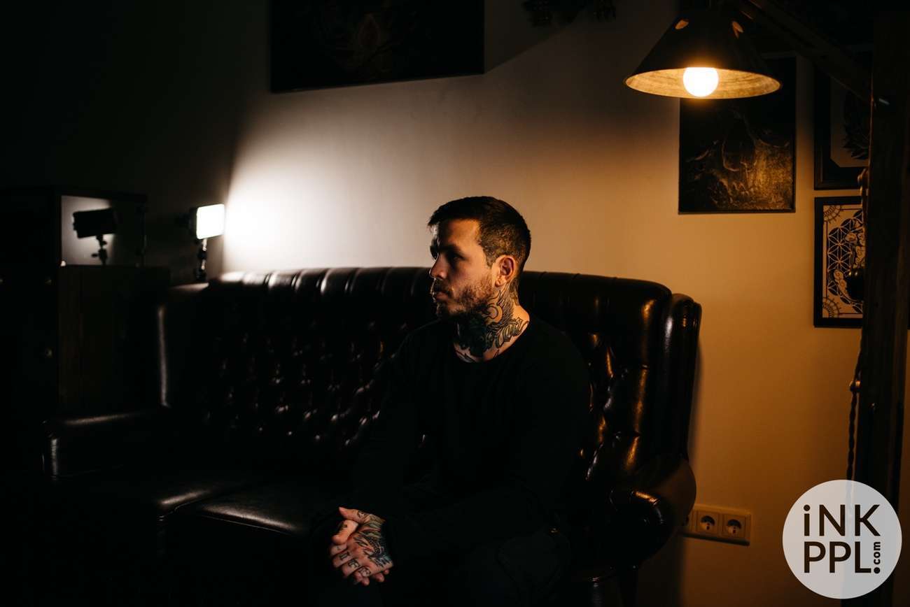 Tattoo artist Maxim Titanic Kislitsyn, neo Japanese tattoo, exclusive interview inkppl tattoo magazine | Moscow, Russia
