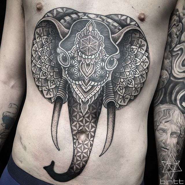 Sal Vaccaro Tattoo Studio - Half Elephant 🥜🐘 Follow @salvaccarotattoo 🆚  Follow @salvaccarotattoo 🆚 Follow @salvaccarotattoo 🆚 #micanoccioline # tattoo #tattoos #elephant #nature #realistic #saltattoo #armtattoo #ink  #inked #blackwork #dotworktattoo ...