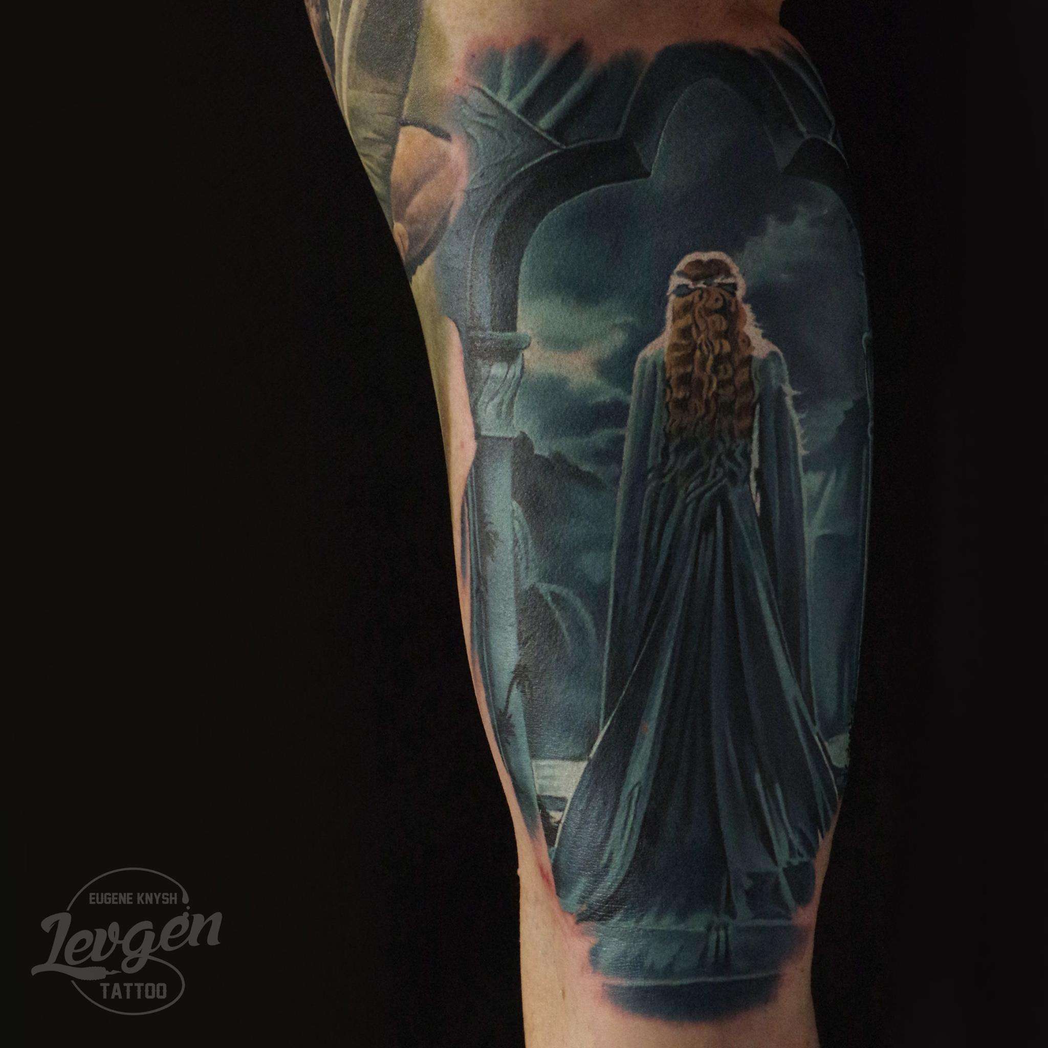 Tattoo master Levgen (Eugene Knysh) realism tattoo
