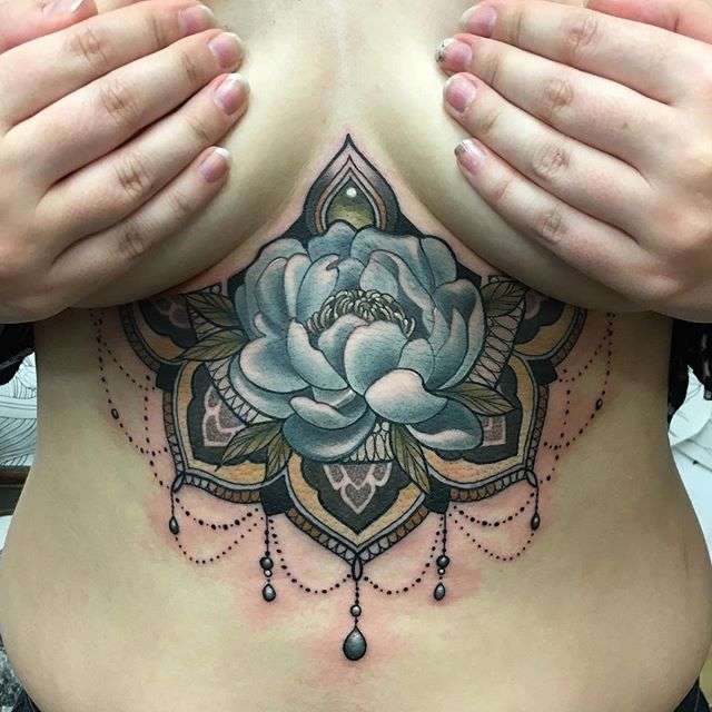 纹身艺术家 Makkala Rose 色彩新传统纹身