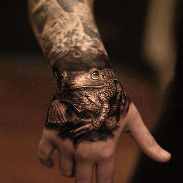 Tattoo artist Matthew James black and grey realism tattoo