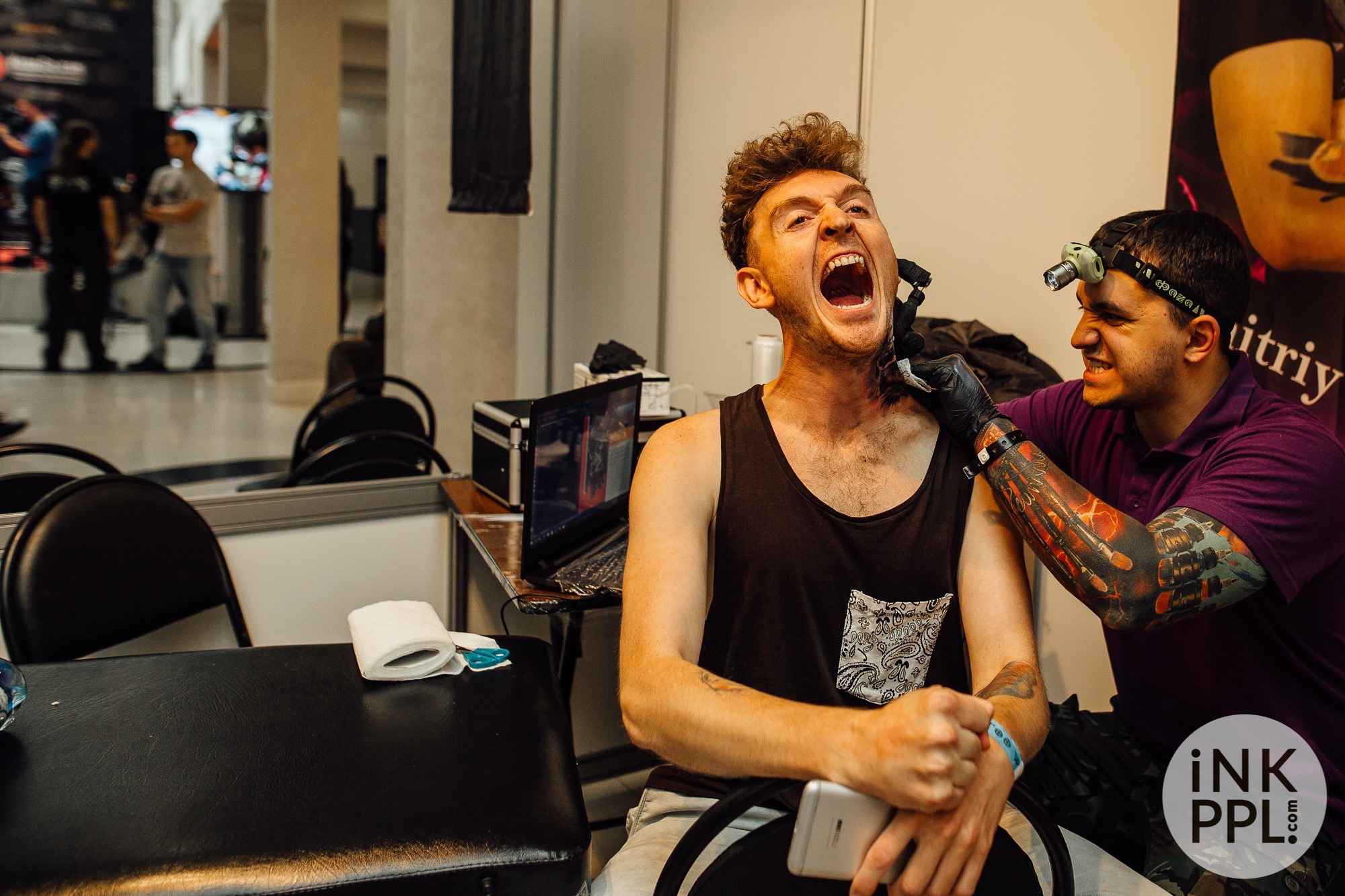 dolor en el tatuaje