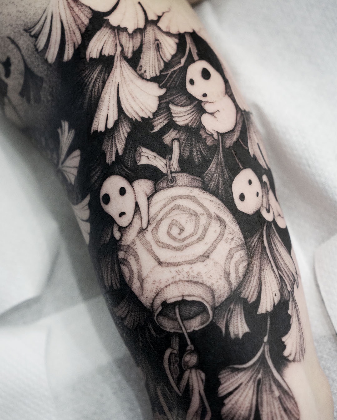 Black Mysticism Tattoos by Piotr Bemben