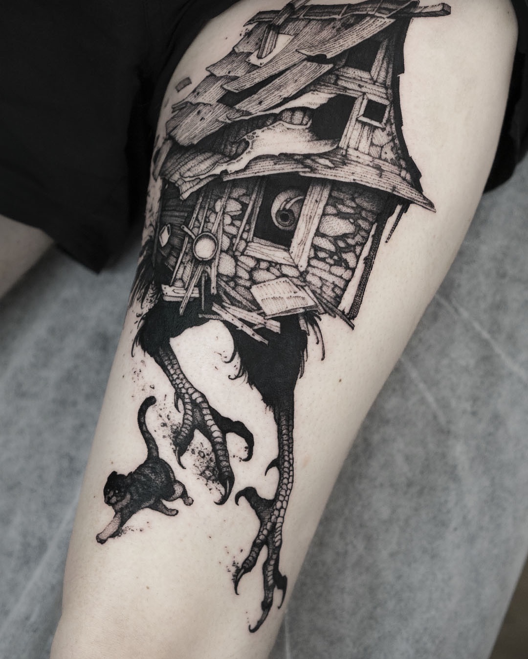 Black Tattoos Mysticism Piotr Bemben