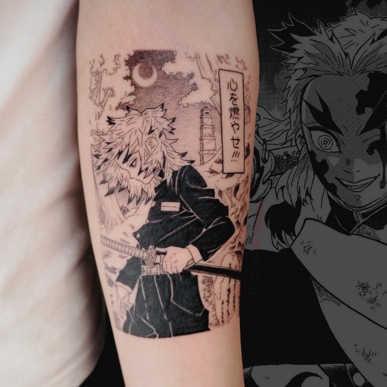 Marvelous manga tattoo artist MimiSama from San Francisco  iNKPPL