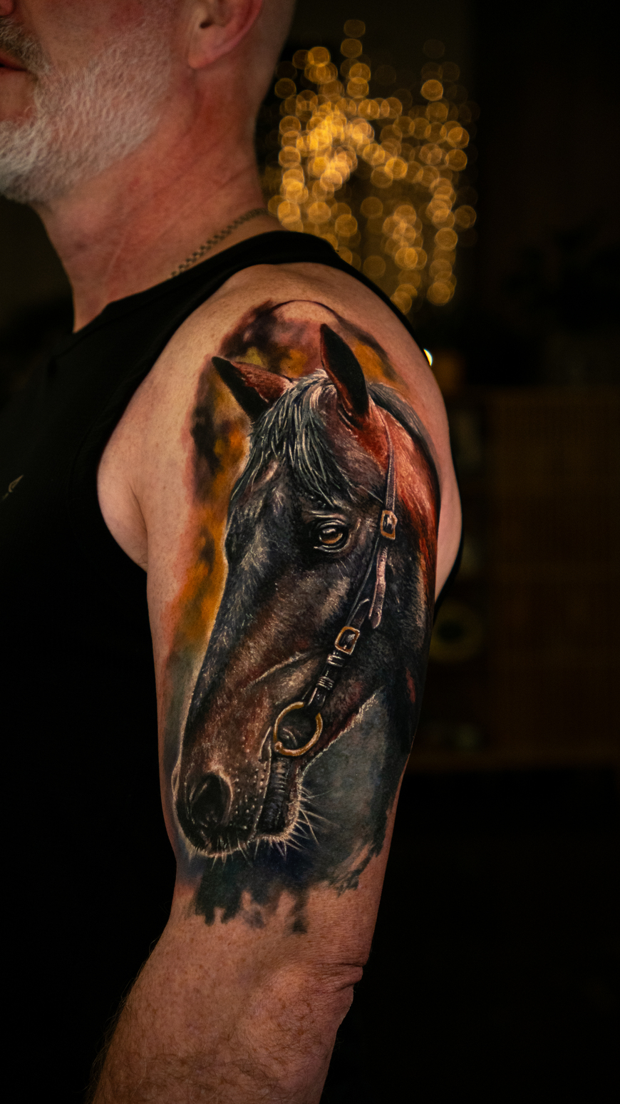 Animal tattoos by Camila Conti