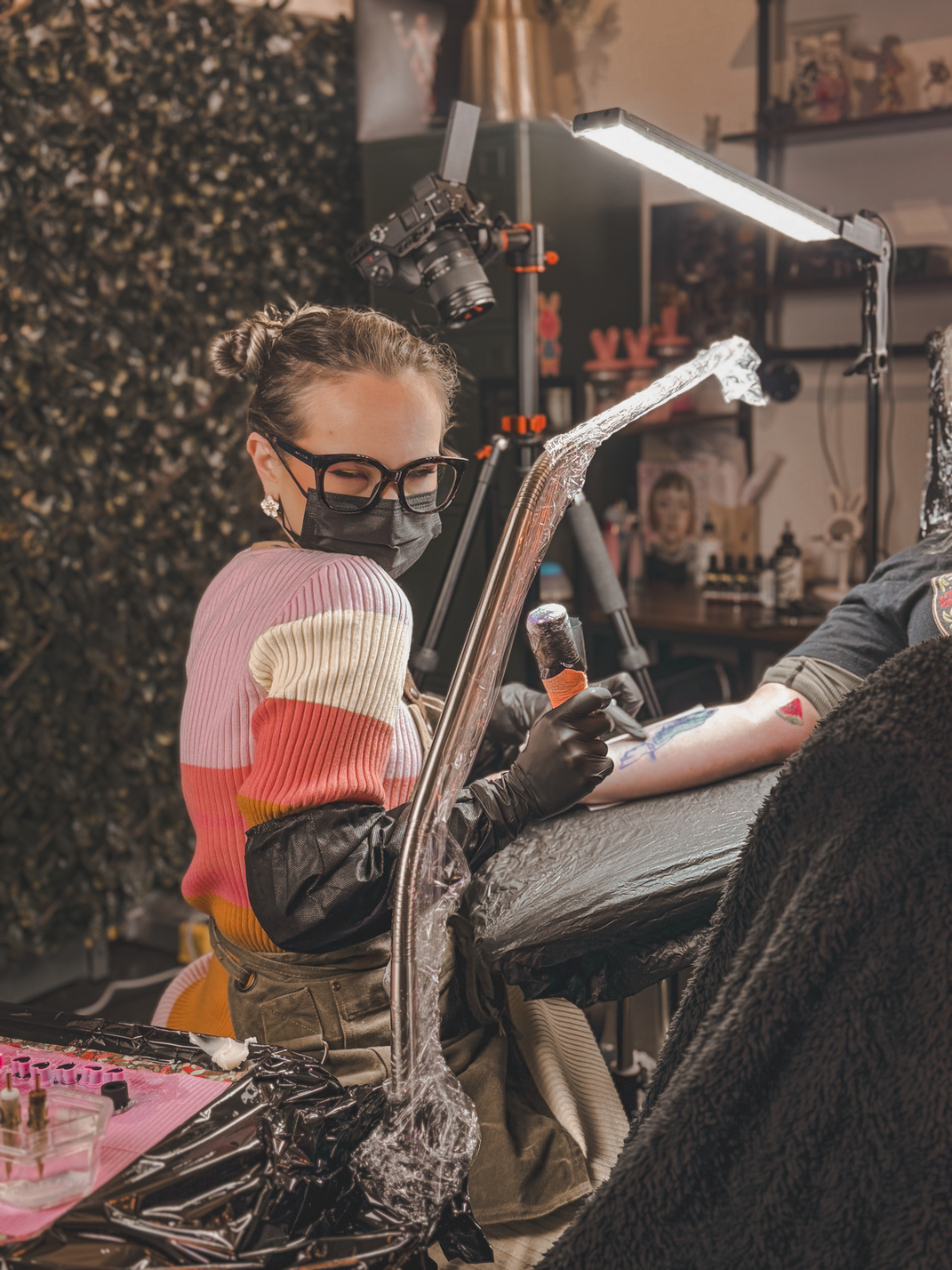 Animal tattoos by Camila Conti