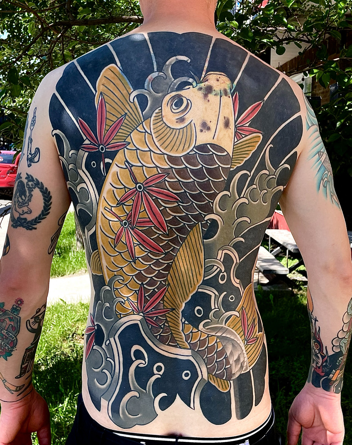 Традиционная татуировка от Tom Lortie