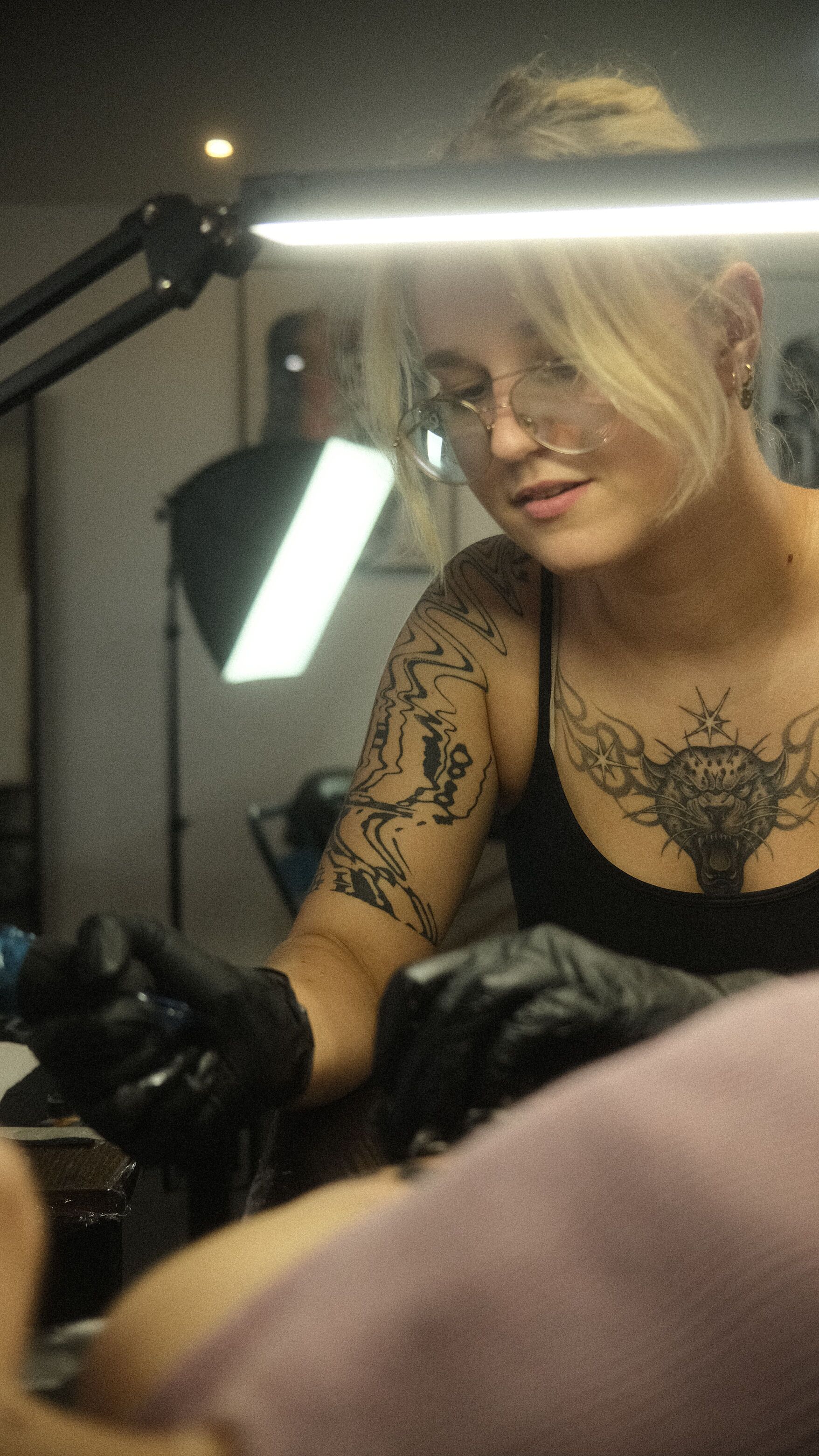 Tattoo artist Joanna Jaguar