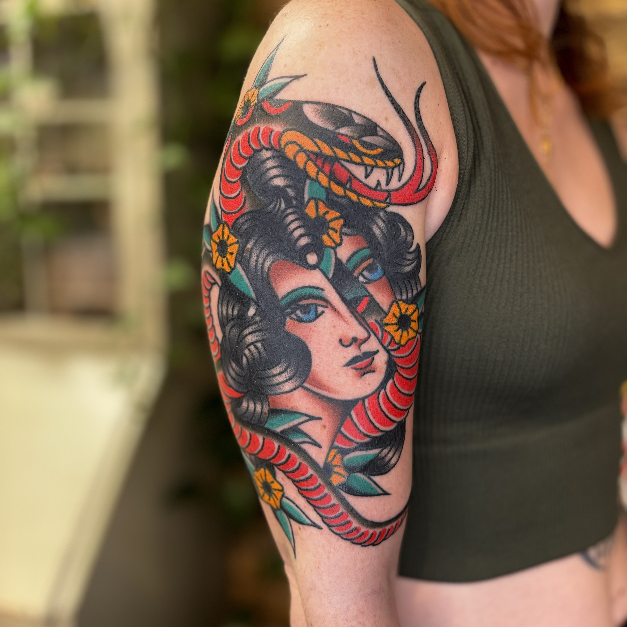 Традиционная татуировка от Tom Lortie
