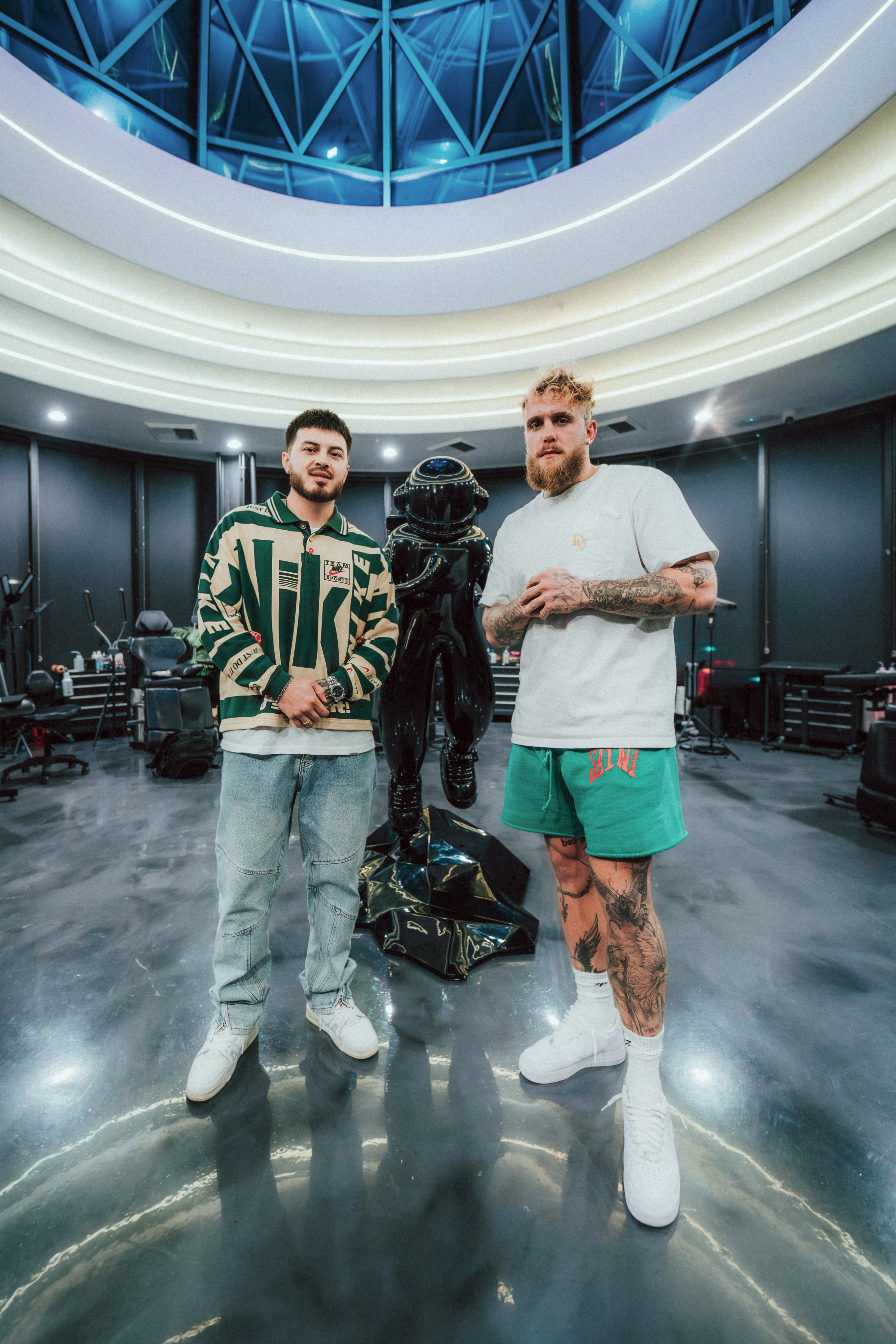 Viacheslav Danh with Jake Paul