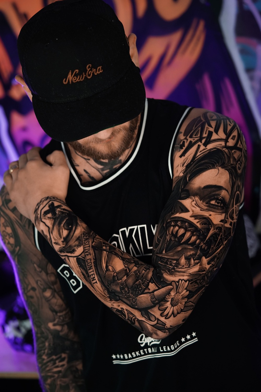  Black and gray tattoo Taras Dmytruk