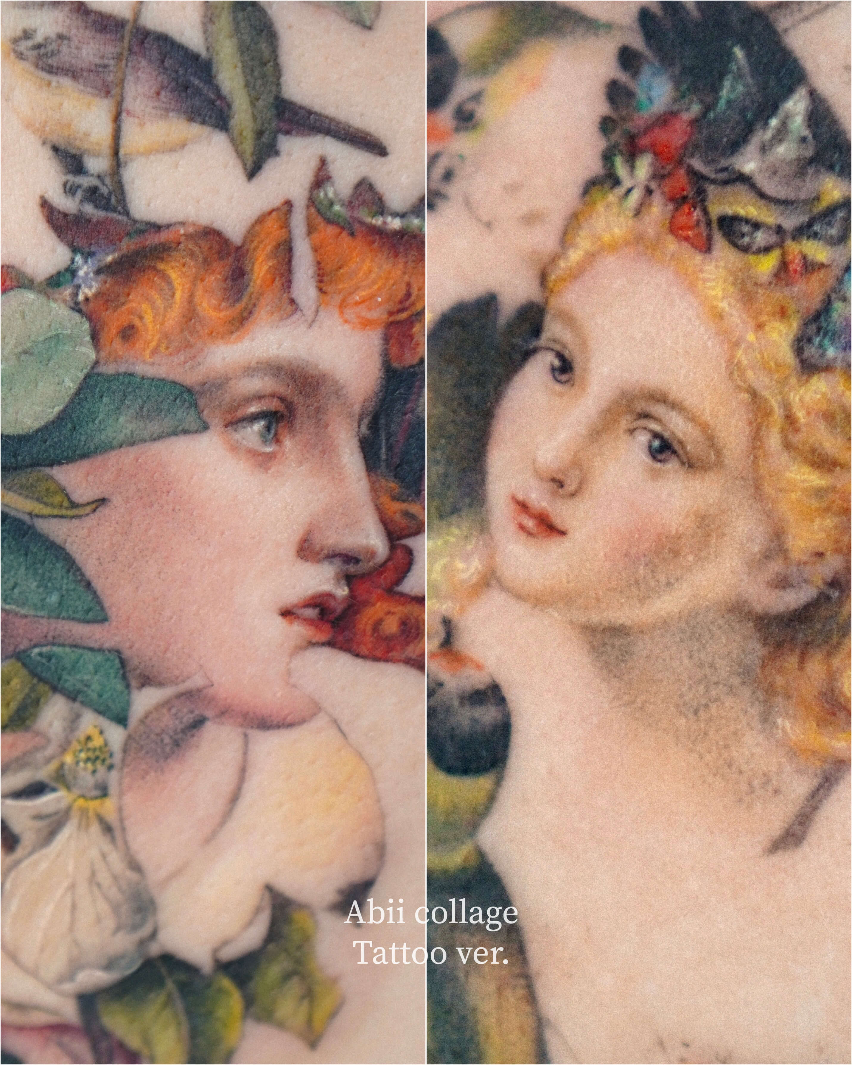  porcelain painting tattoo