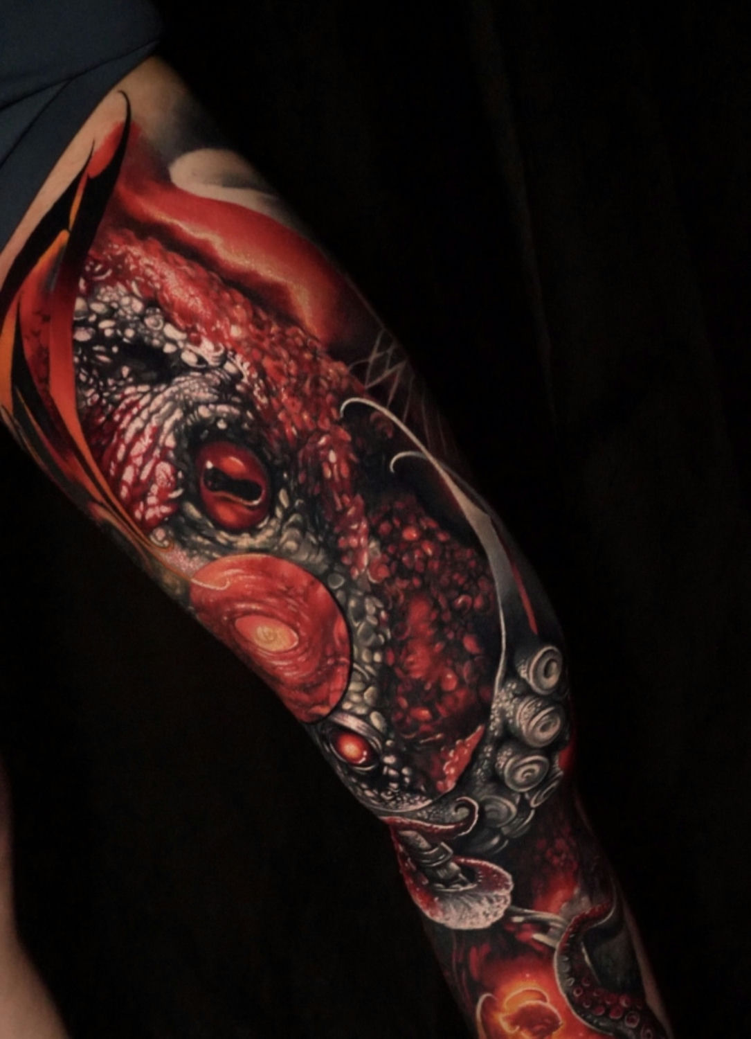 Tattoo artist Saverio Saluzzi