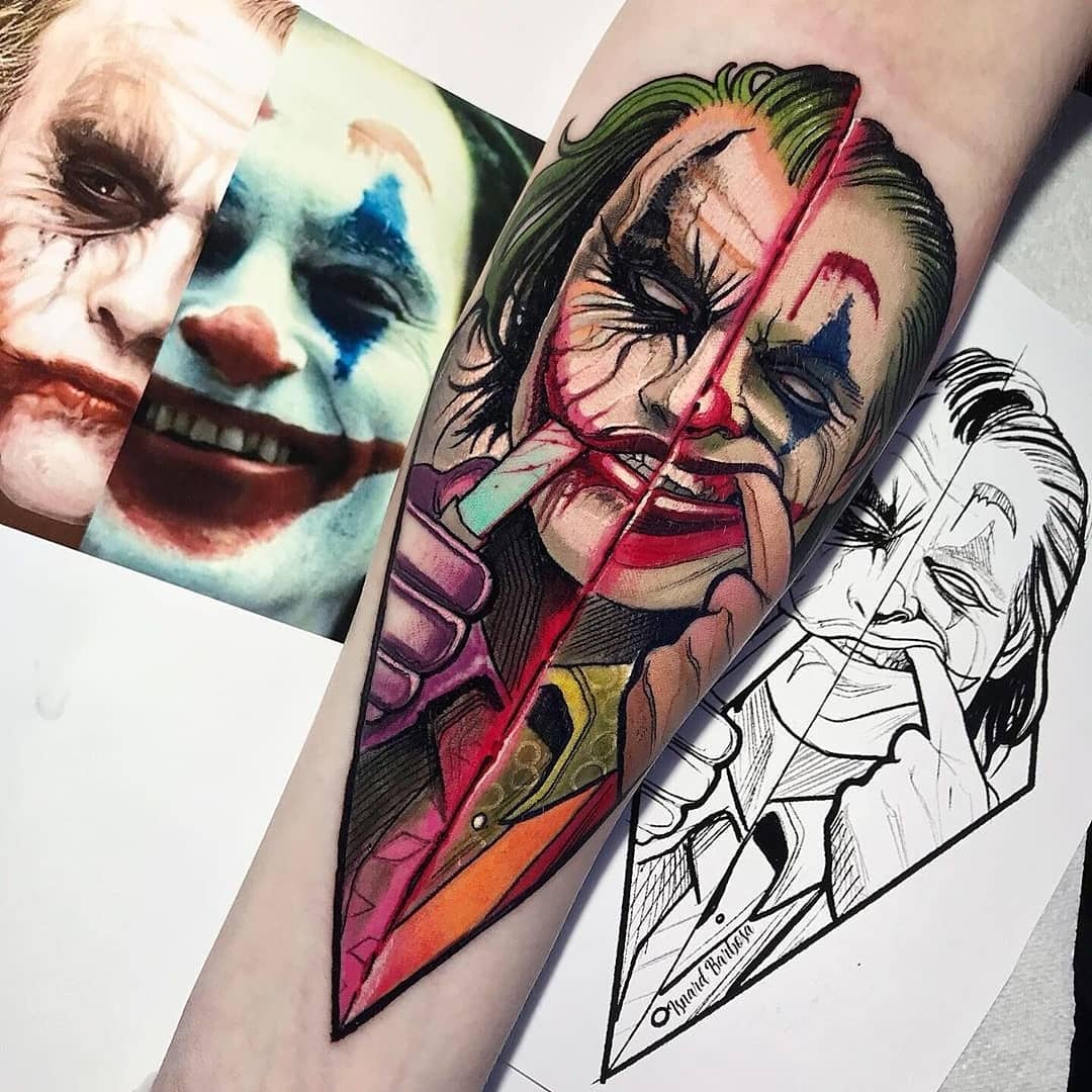 The Best Tattoos With Joaquin Phoenix S Joker Inkppl