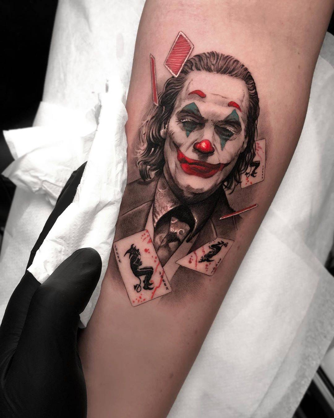 Joker Joaquin Phoenix Tattoo