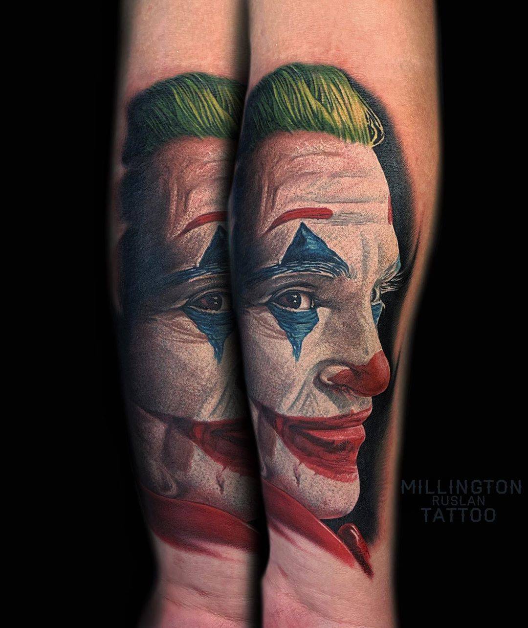 Tattoo artist Ruslan Millington