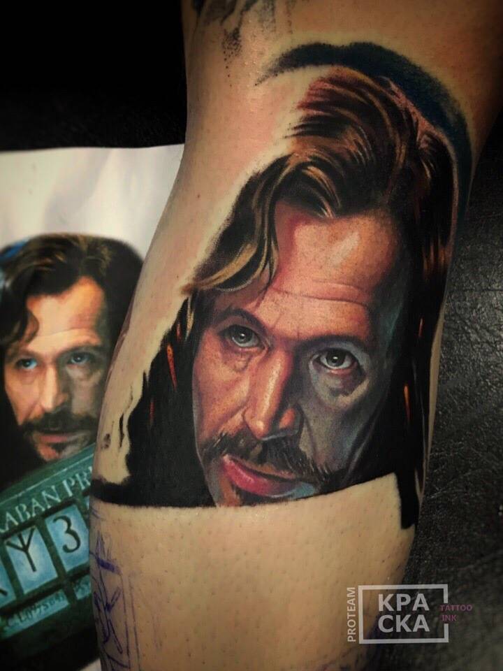 Tattoo artist Dmitry Zadorozhny | ProTeam КРАСКА Tattoo ink | color realism tattoo