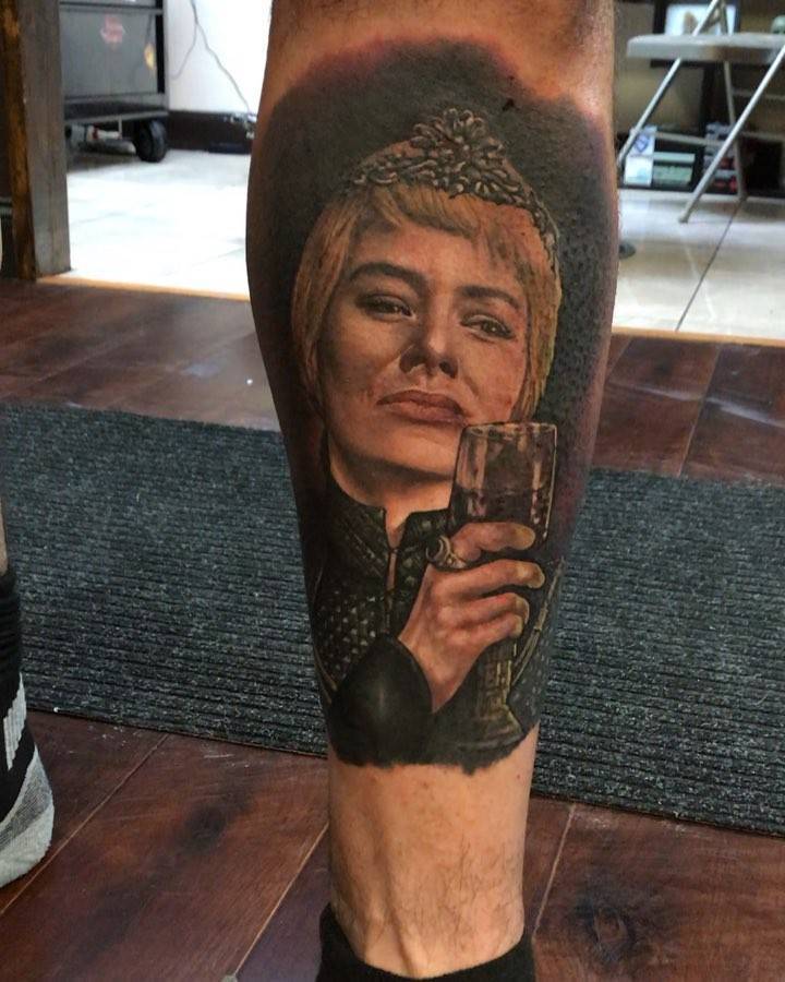 Tattoo artist Sarah Miller