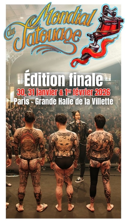Le Mondial du Tatouage | 30 January - 01 February 2026