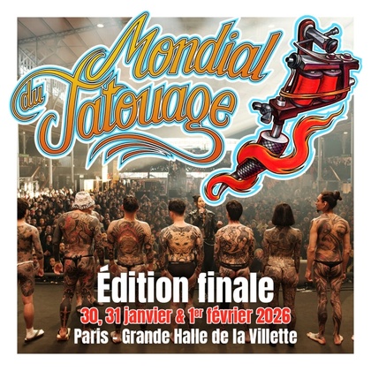 Mondial du Tatouage Paris #13 | 30 January - 01 February 2026
