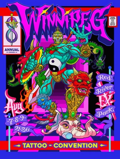 Winnipeg Tattoo Convention #8 | 07 - 09 August 2026