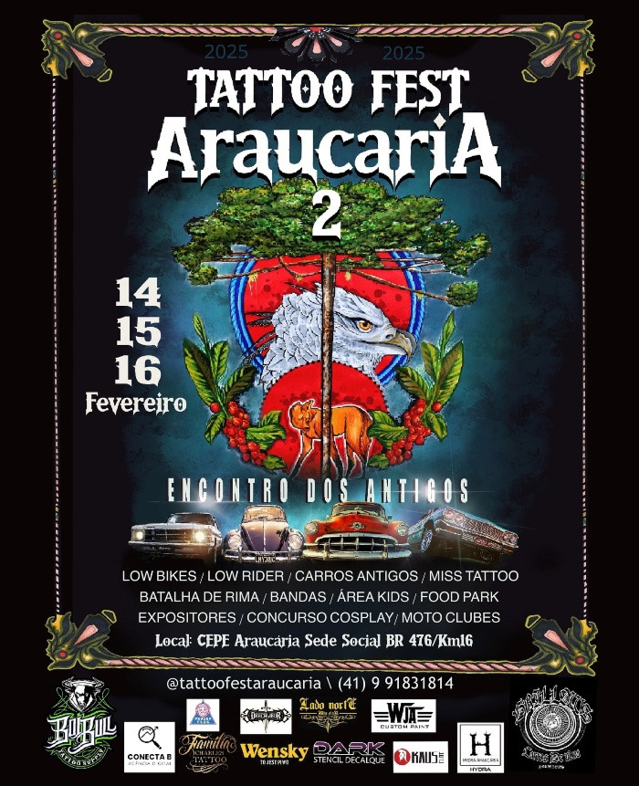Araucária Tattoo Fest 2025 Araucária Tattoo Fest 2025