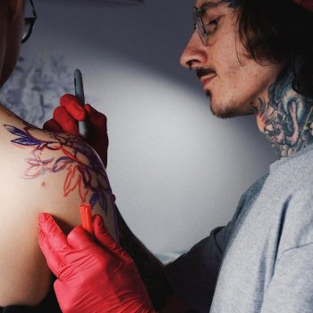 Artista del tatuaje Ninteendo