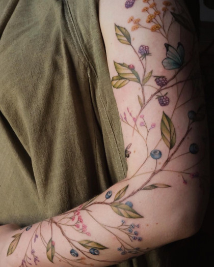 Ideas de Tatuajes #44749 Tattoo Artist Aleksandra Vorobeva