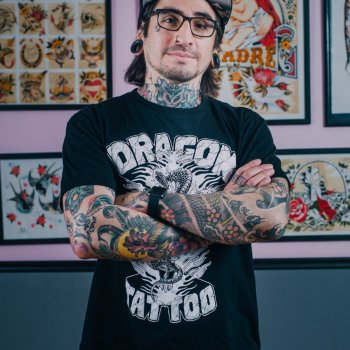 Artista del tatuaje Jaco Abarca