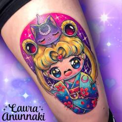 Tatuador Laura Annunaki