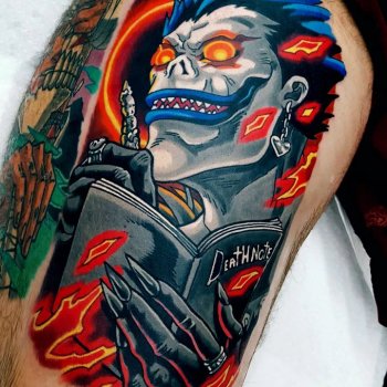 Artista del tatuaje Andrew Douglas