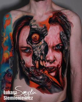 Bright and Scary horror realism by Lukasz Smyku