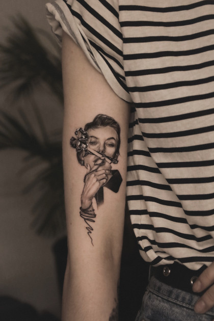 Ideas de Tatuajes #76142 Tattoo Artist Dariya Zhukovskaya 