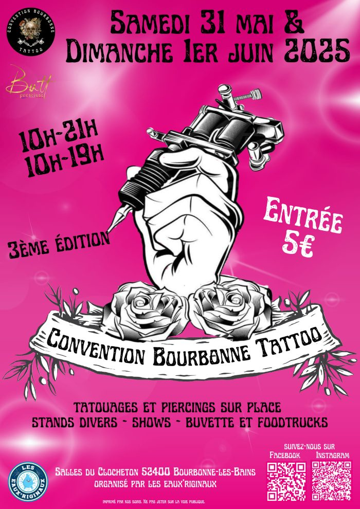 Bourbonne Tattoo Convention 2025